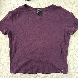 Forever 21 cropped tee